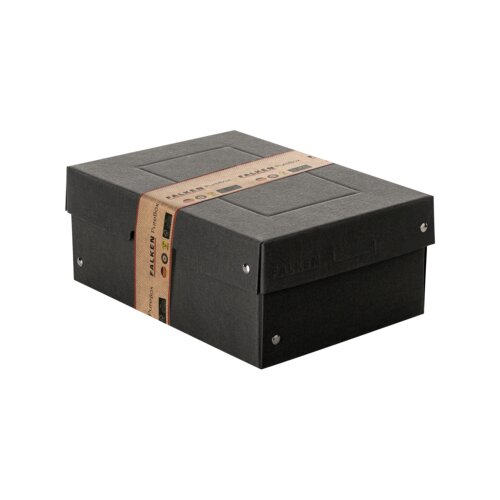 Falken Aufbewahrungsbox PureBox Black 18 x 10 x 25 cm (B x H x T)