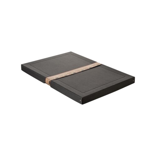 Falken Aufbewahrungsbox PureBox Black 44 x 4 x 62 cm (B x H x T)