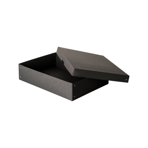 Falken Aufbewahrungsbox PureBox Black 32 x 10 x 44 cm (B x H x T)