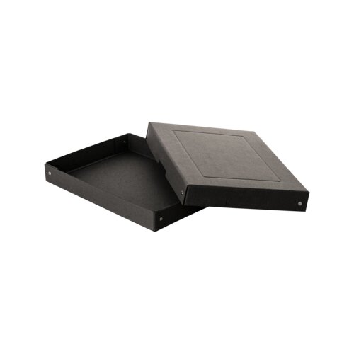Falken Aufbewahrungsbox PureBox Black 24 x 4 x 32 cm (B x H x T)