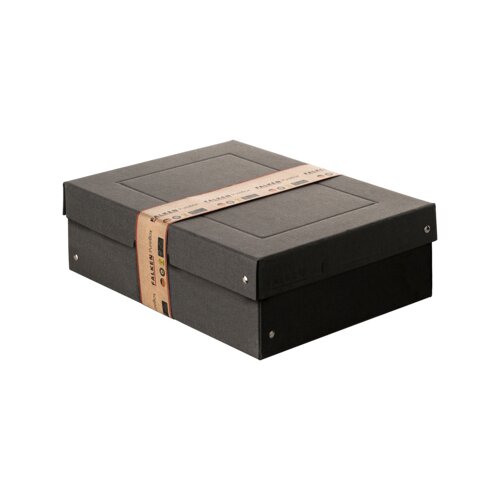 Falken Aufbewahrungsbox PureBox Black 24 x 10 x 32 cm (B x H x T)