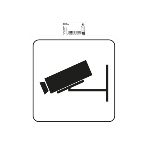 Exacompta Hinweisschild Videoüberwachung