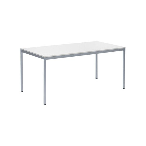 Konferenztisch BASE MODUL 2.000 x 720 x 800 mm (B x H x T) alusilber