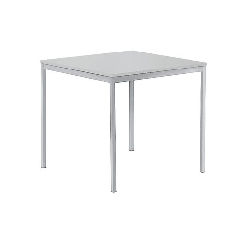 Konferenztisch BASE MODUL 800 x 720 x 800 mm (B x H x T) lichtgrau