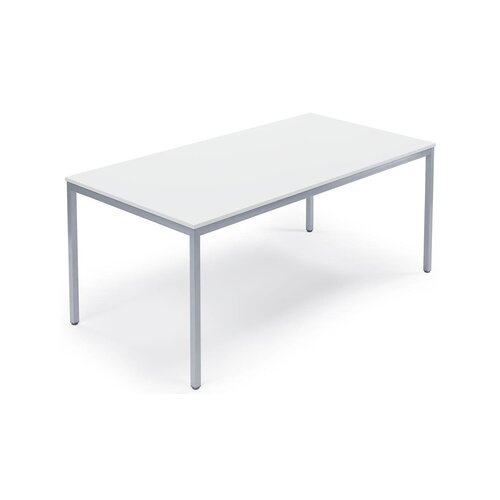Konferenztisch BASE MODUL 1.400 x 720 x 800 mm (B x H x T) alusilber