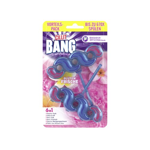 CILLIT BANG WC-Duftspüler 6in1 Blüten Frische