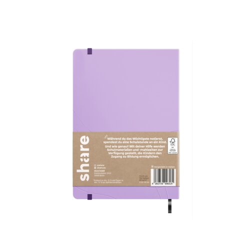 share Notizbuch DIN A5 punktkariert (dotted)