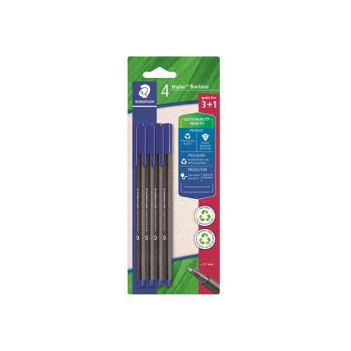 STAEDTLER® Fineliner triplus® 334 4 St./Pack.
