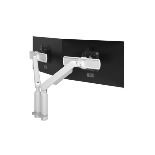 Dataflex Monitorschwenkarm Viewprime plus Dual 2 Arme Zubehör erforderlich weiß