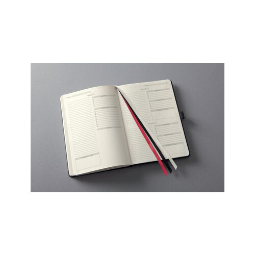 SIGEL Buchkalender Conceptum undatiert Tagesplan