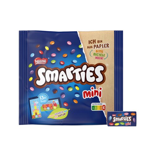 SMARTIES® Schokolade Mini 13 x 14,4 g/Pack.