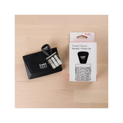 trodat® Datumstempel Classic 1010 + Kissen Set