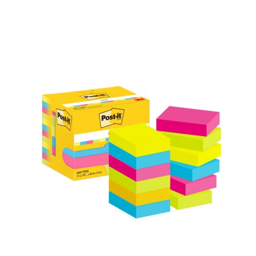 Post-it® Haftnotiz Notes Promotion Energetic Collection 51 x 38 mm (B x H)