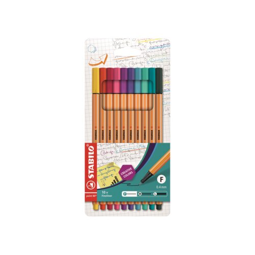 STABILO® Fineliner point 88® 10 St./Pack.