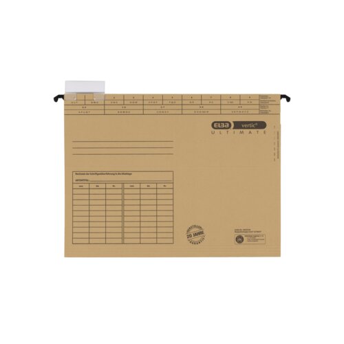 ELBA Hängemappe vertic® ULTIMATE® 31,8 x 24 x 2 cm (B x H x T)