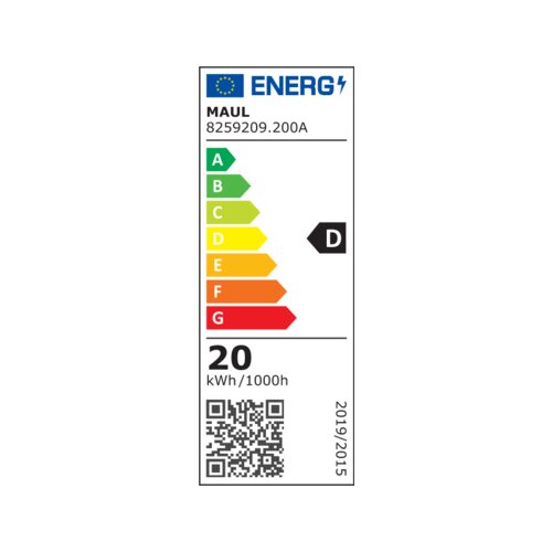 MAUL Tischleuchte MAULsirius colour vario sensor