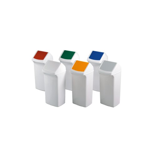 DURABLE Abfalleimer DURABIN® FLIP 40L Set mit Deckel 40 l