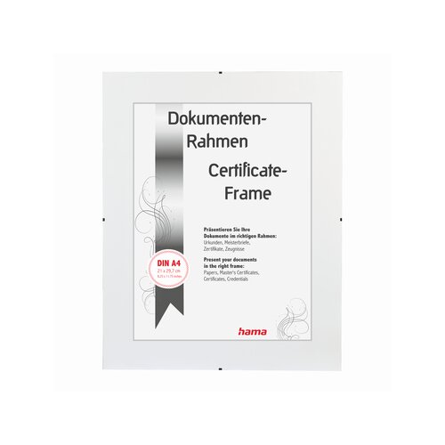 Hama Bilderrahmen Clip-Fix 21 x 29,7 cm (B x H)