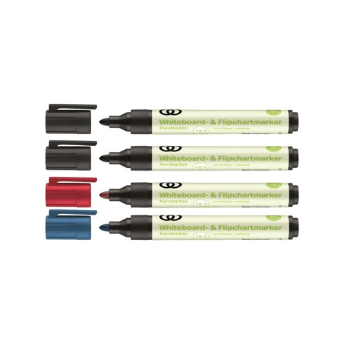 Soennecken Whiteboard-/Flipchartmarker oeco 4 St./Pack.