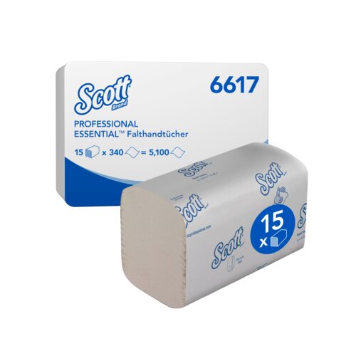 Scott® Papierhandtücher Essential™