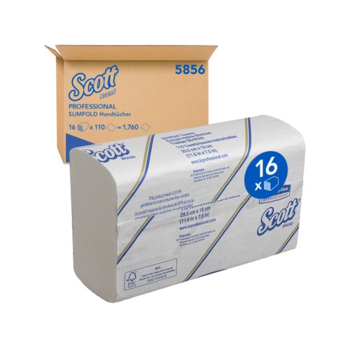 Scott® Papierhandtücher Slimfold™