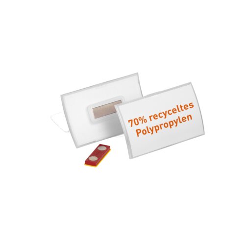 DURABLE Namensschild CLICK FOLD 90 x 54 mm (B x H)
