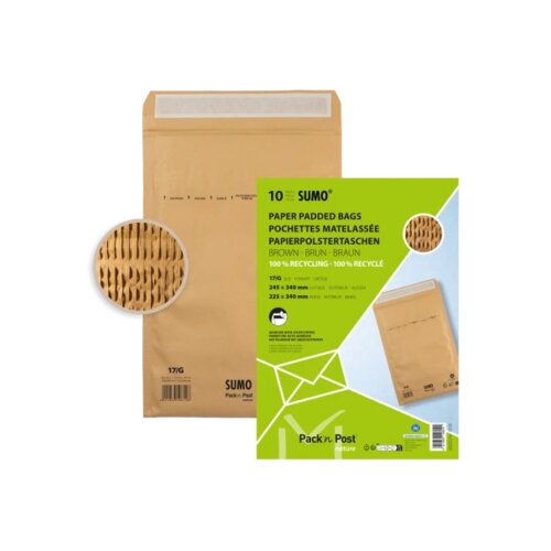 SUMO Papierpolstertasche G 10 St./Pack.