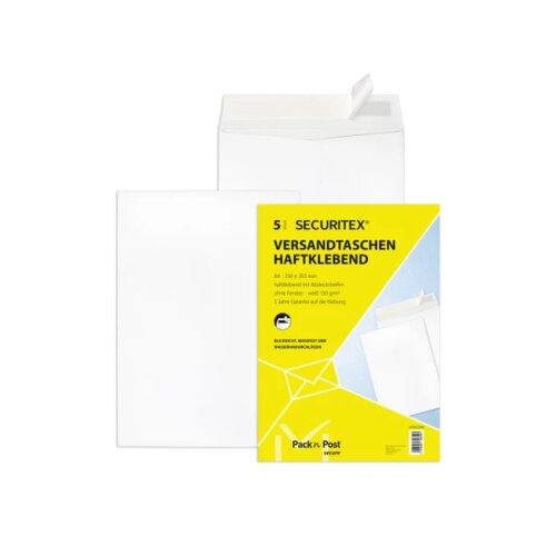 SECURITEX® Versandtasche DIN B4 ohne Fenster