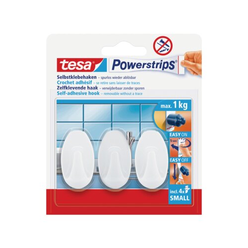 tesa® Haken Powerstrips® Small 3 St./Pack.
