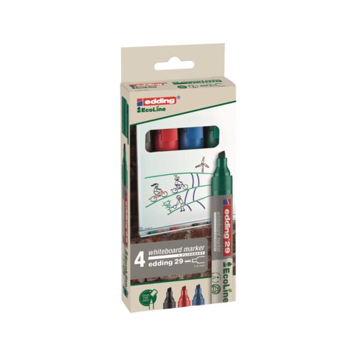 edding Whiteboardmarker 29 EcoLine 4 St./Pack.