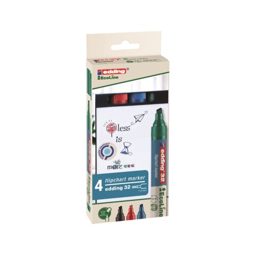 edding Flipchartmarker 32 EcoLine 4 St./Pack.