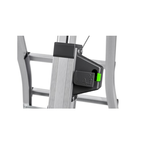 Hailo Teleskopleiter D100 TL TopLine max. Arbeitshöhe 2,87 m