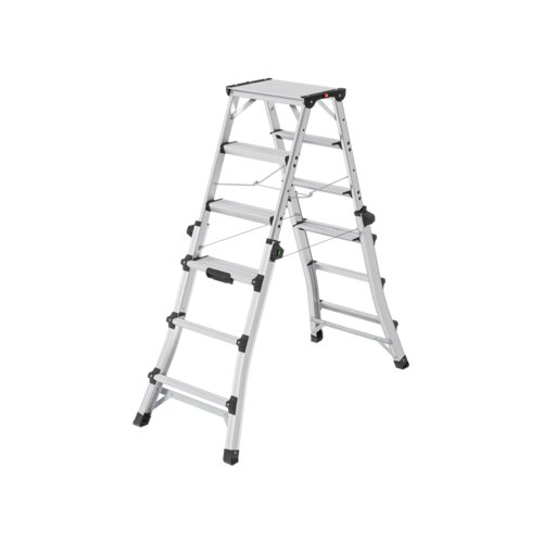 Hailo Teleskopleiter D100 TL TopLine max. Arbeitshöhe 2,87 m