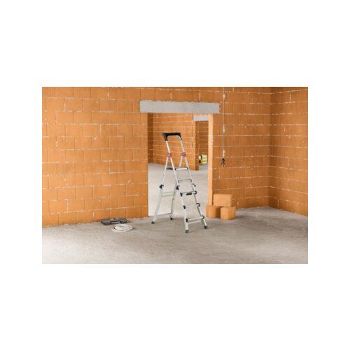 Hailo Stehleiter TL100 TopLine max. Arbeitshöhe 3,09 m