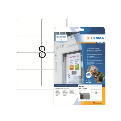 HERMA Folienetikett SPECIAL 99,1 x 67,7 mm (B x H)