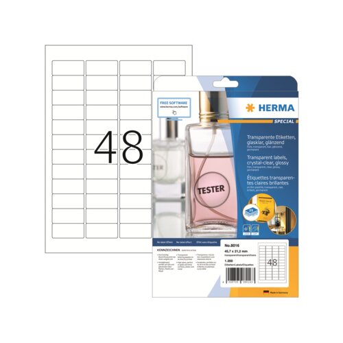HERMA Folienetikett SPECIAL 45,7 x 21,2 mm (B x H)