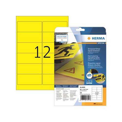 HERMA Folienetikett 99,1 x 42,3 mm (B x H)