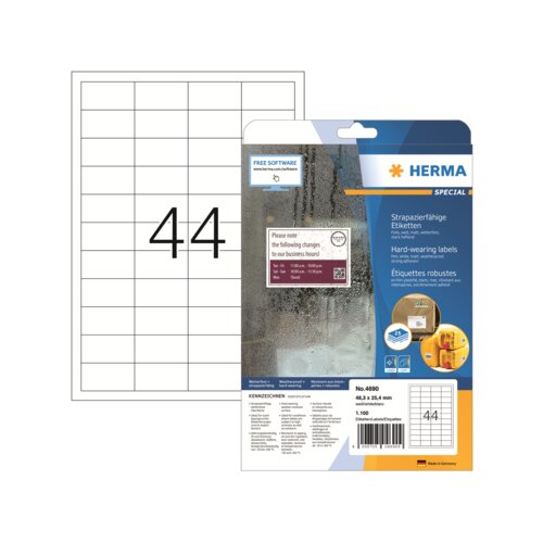 HERMA Folienetikett SPECIAL 48,3 x 25,4 mm (B x H)