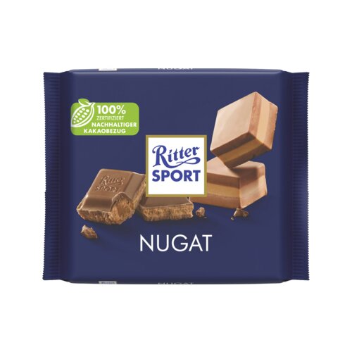 Ritter Sport Schokolade Nougat 100 g