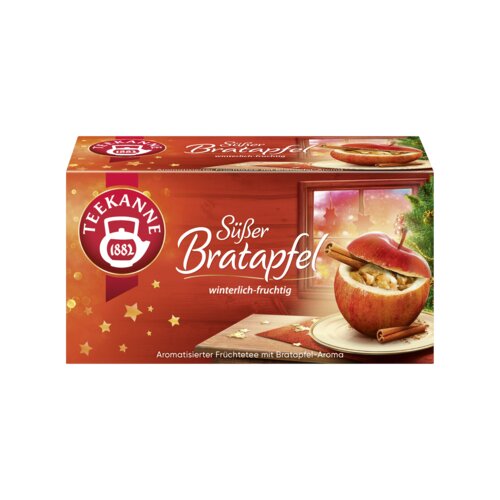 Teekanne Tee Süßer Bratapfel