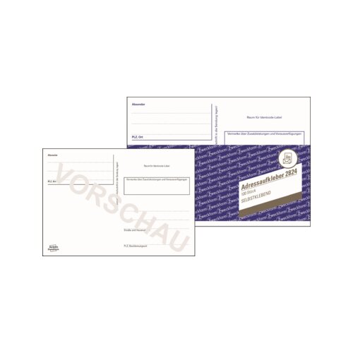 Avery Zweckform Adressaufkleberblock 2824