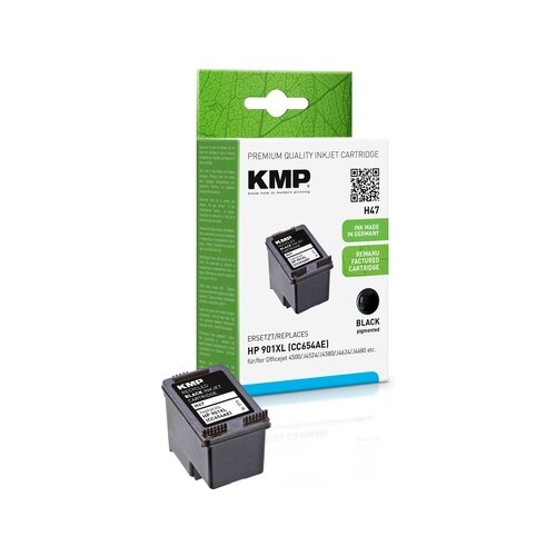 KMP Tintenpatrone Kompatibel mit HP 901XL schwarz