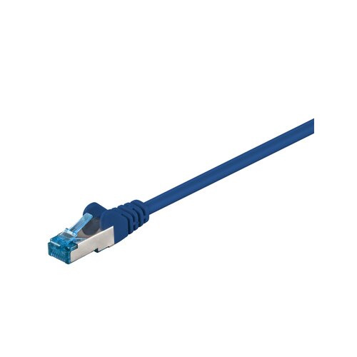 Goobay® Netzwerkkabel CAT 6a blau