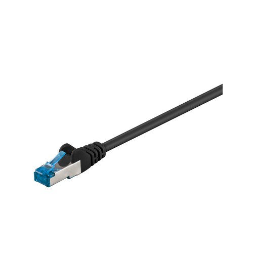 Goobay® Netzwerkkabel CAT 6a schwarz
