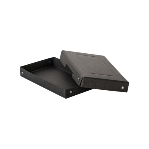 Falken Aufbewahrungsbox PureBox Black 12 x 2,5 x 18,5 cm (B x H x T)