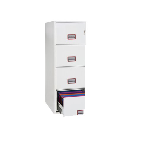 Phoenix Hängeregistraturschrank World Class Vertical Fire File Schlüsselschloss 4 Hängeregistraturen