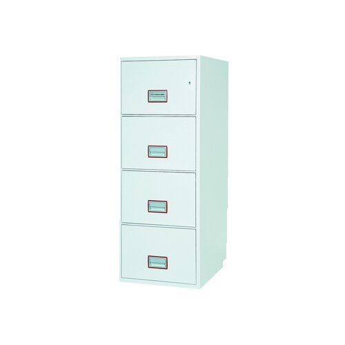Phoenix Hängeregistraturschrank World Class Vertical Fire File Schlüsselschloss 4 Hängeregistraturen