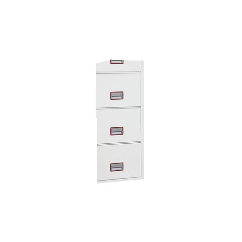 Phoenix Hängeregistraturschrank World Class Vertical Fire File Elektroschloss 4 Hängeregistraturen