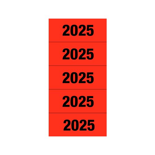 HERMA Jahresschild 2025