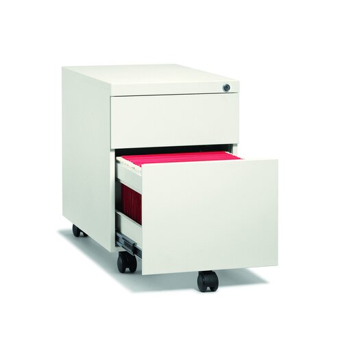 Rollcontainer BASE L 1 Schublade 1 Hängeregistratur